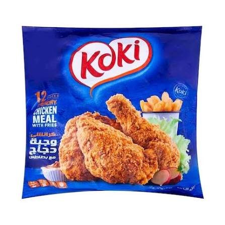 وجبة دجاج مع بطاطا (كوكي)